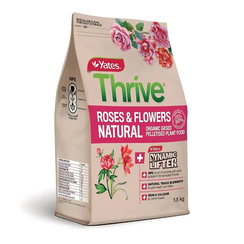 Thrive Natural Roses & Flower Pellets - 1.5 Clearance