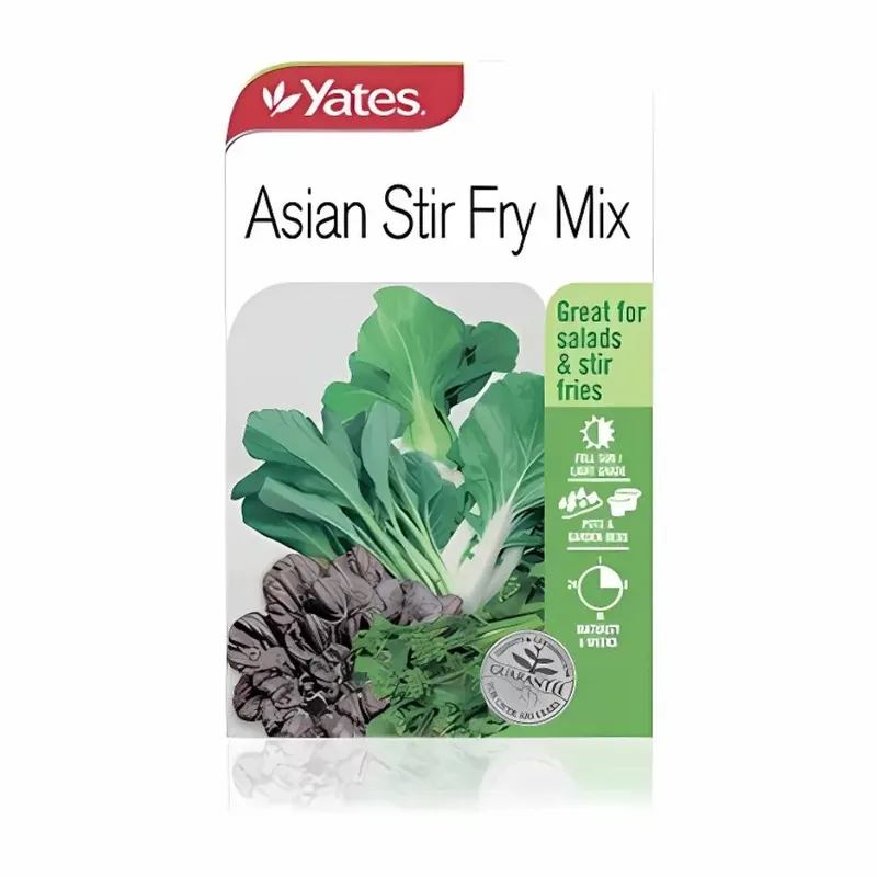 Asian Stir Fry Mix Seeds - Yates Buy Direct