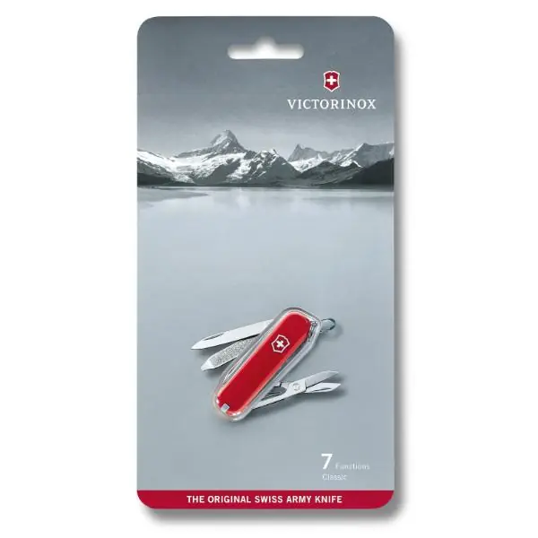 Best Seller Victorinox Classic Red Style Icon Knife