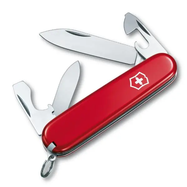 Fast Shipping Victorinox Recruit Red Knife
