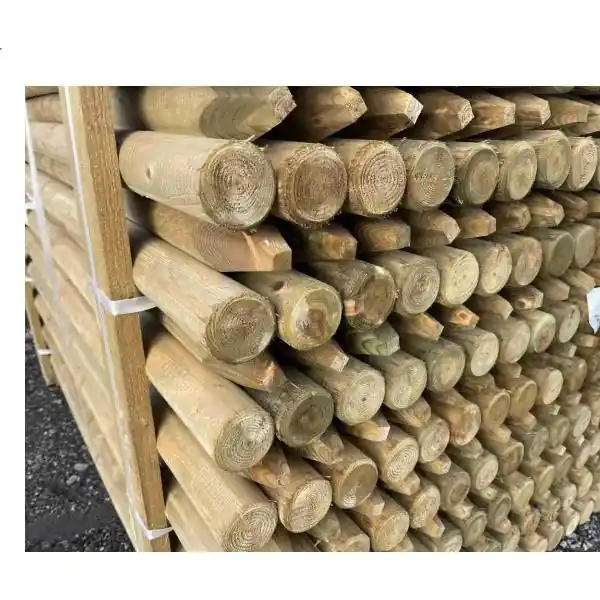 Best Seller 1.6Mx2.5"-3.5" Round Stake