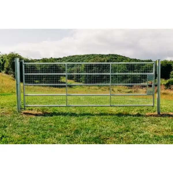 Gibney HG1 17"Galvanised Full Mesh Gate Shop Now