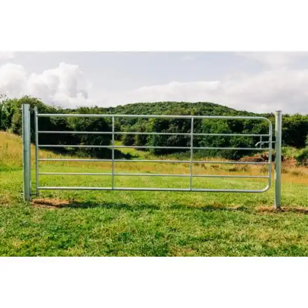 Gibney D4 9"Galvanised Farm Gate Secure Checkout