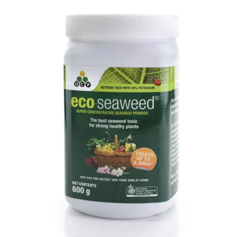 Eco-Seaweed Soluble Fertiliser Eco-Organic 600g Exclusive Offer