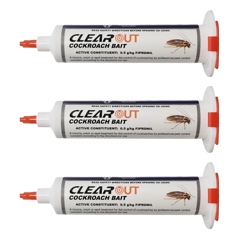 Clearout Cockroach Gel Bait 3 x 30g Top Rated