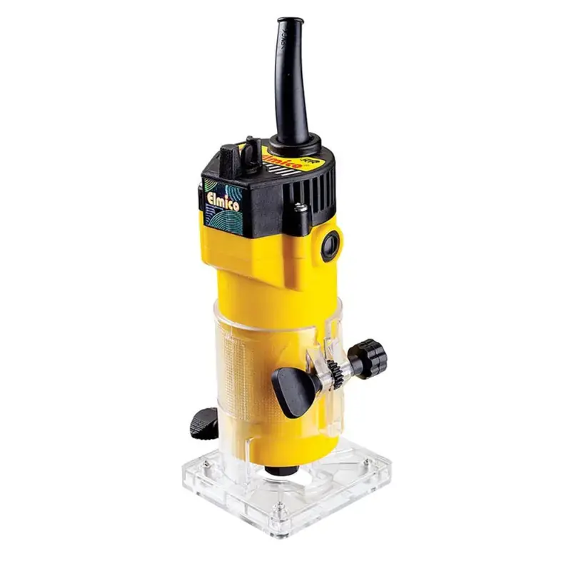 Elmico 6 mm Compact Wood Router Trimmer 1000 W, 12000 RPM 3.5 Limited Offer