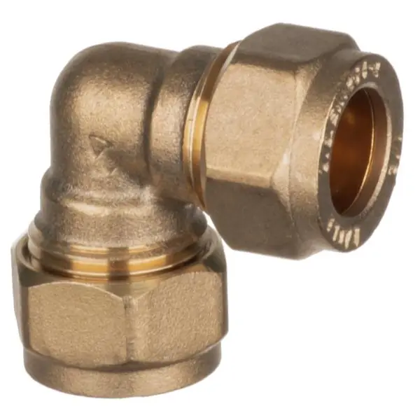 Best Price Easi Plumb 22mm X 3/4" Brass Compression Elbow