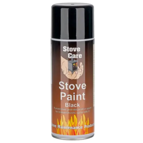 Free Shipping Easi Plumb Stovecare 400ml Black Stove Paint Spray
