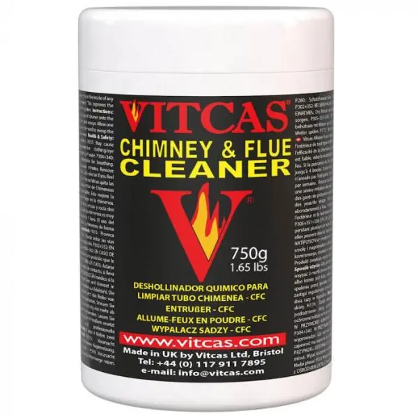 Vitcas Chimney and Flue Cleaner 750gr Special Offer