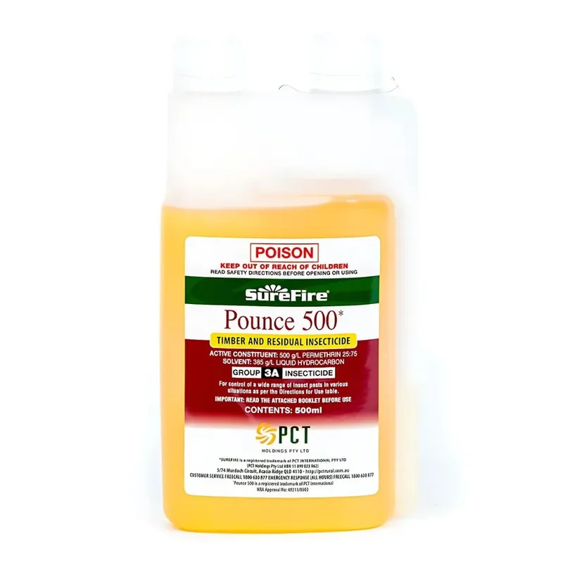 Limited Time Surefire Pounce 500 Timber & Residual Insecticide 500ml