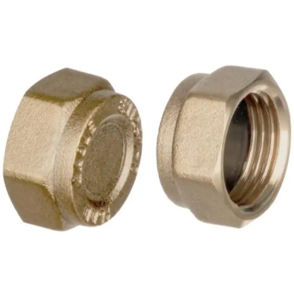 Reduced Price Easi Plumb 1/2" Brass Compression Blank Caps 372