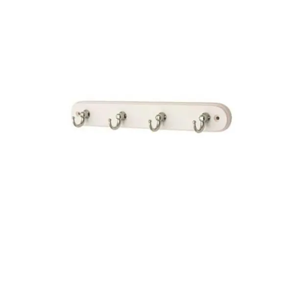 Fresh Stock Head Bourne 4 Chrome Cup Hooks on a White Board