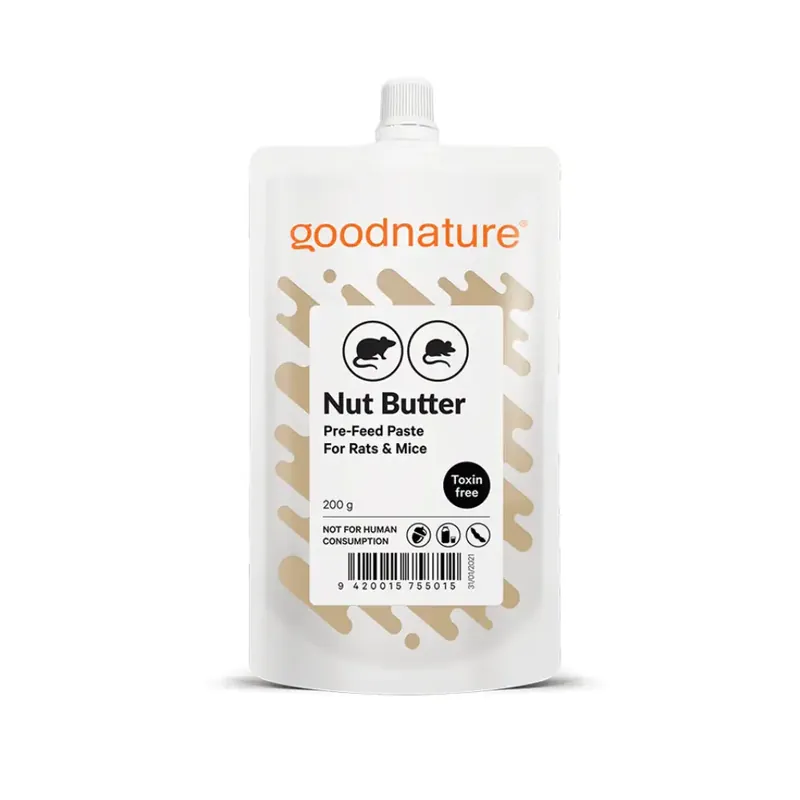 While Supplies Last Goodnature Pre-feed Lure Nut Butter - Best Bait for Rats & Mice
