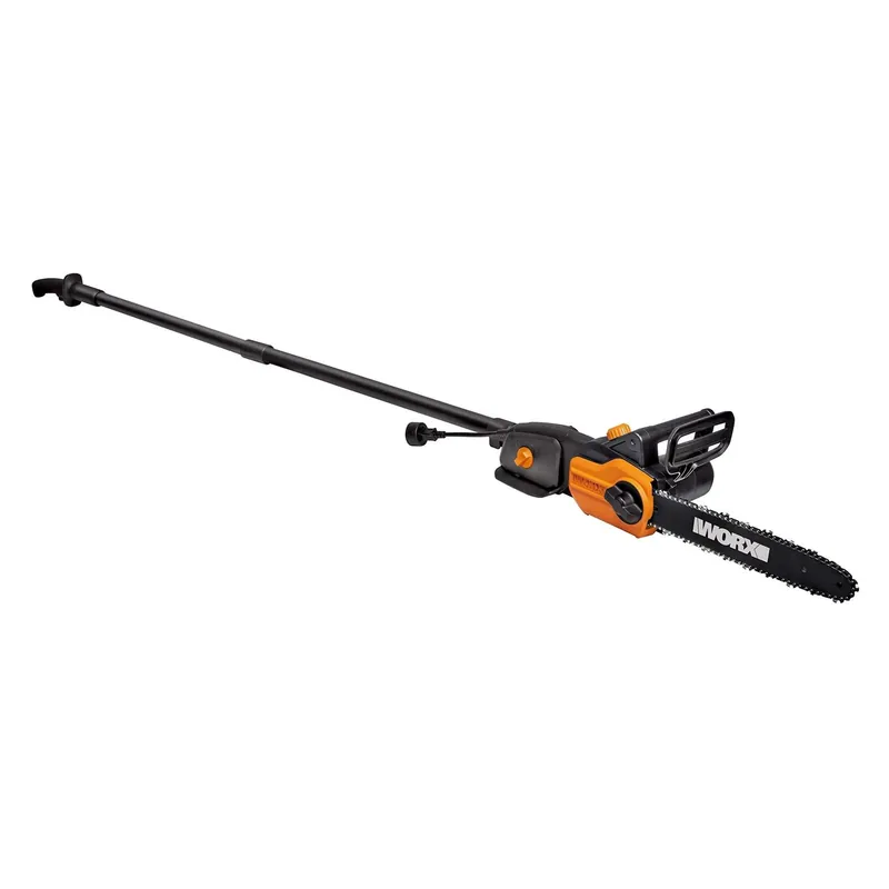 Worx WG309 Corded 8 Amp Electric 10" Pole Saw / Chainsaw Top Rated