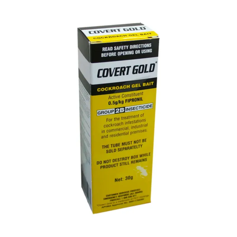 Covert Gold Cockroach Gel 30g Editor’s Pick