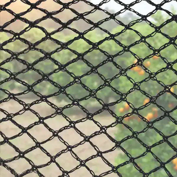 Wildlife Safe Black Bird Netting 5m x 10m - 40GSM Premium
