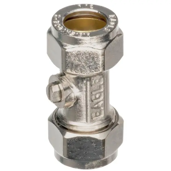 Markdown Easi Plumb 3/4" CxC Isolation Valve - Screwdriver Type