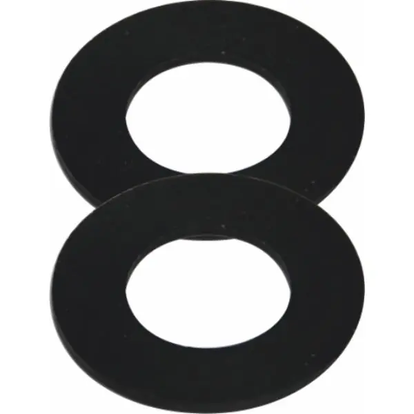 Don’t Miss Out Easi PlumbPk2 Black Rubber Washers For 1/2" Threads