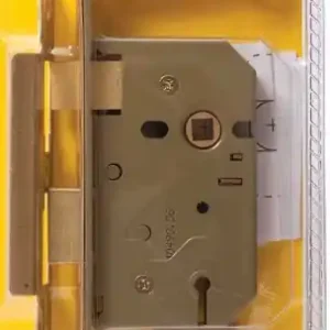2 Lever Internal Sashlock 2.5" Brass Top Rated
