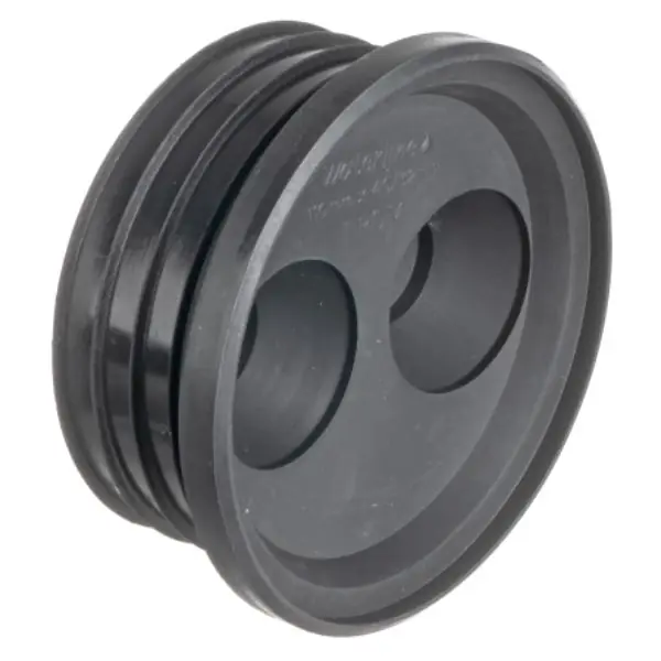 Easi Plumb4" Double Inlet Rubber Soil Plug - 32mm/40mm Price Drop