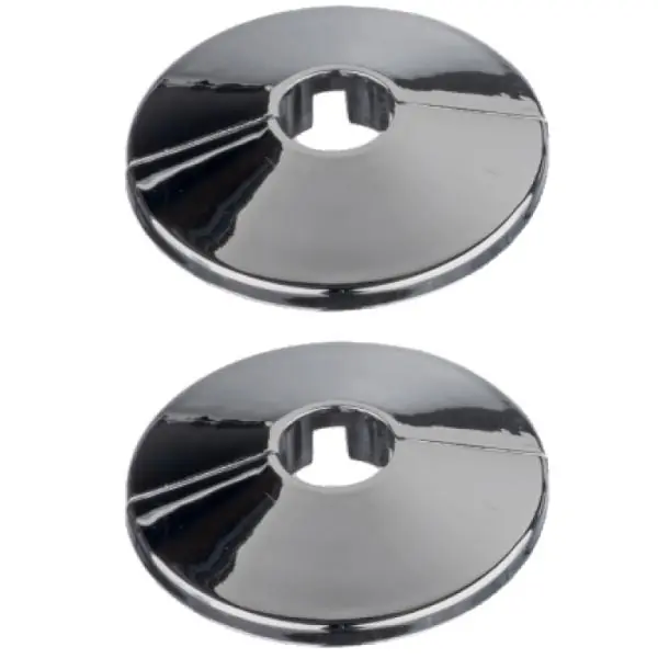 Price Cut Easi Plumb 2 Pack 1/2" Chrome Pipe Hole Trims