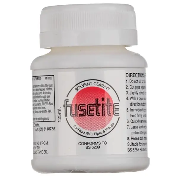 Special Offer Easi Plumb 250ml Tin Fusetite Solvent Cement