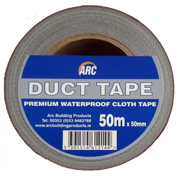 Arc Duct Tape 50mm x 50M Black Buy Direct