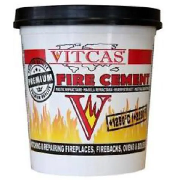 Vitcas Premium Black Fire Cement 1kg Premium