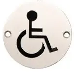 Wholesale Stainless Steel Disabled Sign
