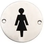 Direct From Factory Stainless Steel Female Sign Disc