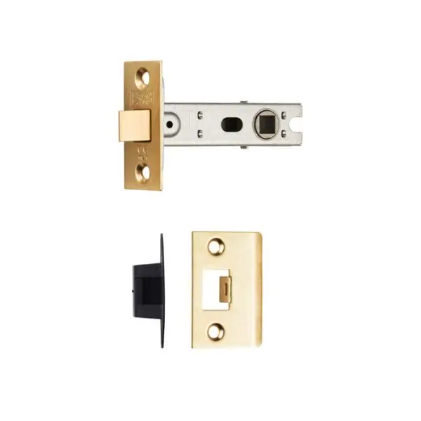 Premium Carlisle Brass Tubular Mortice Latch W/ Bolt Through3.0 Eb