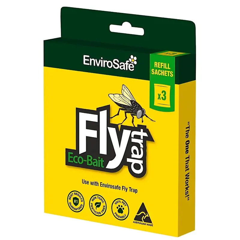 Envirosafe Fly Trap Regular Refill x 3 Express Delivery
