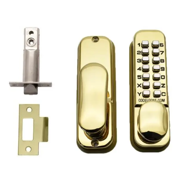 Carlisle Brass Codelock Cl155Sg Brass. Function / Mortice Latch With Dual Backplate Direct From Manufacturer