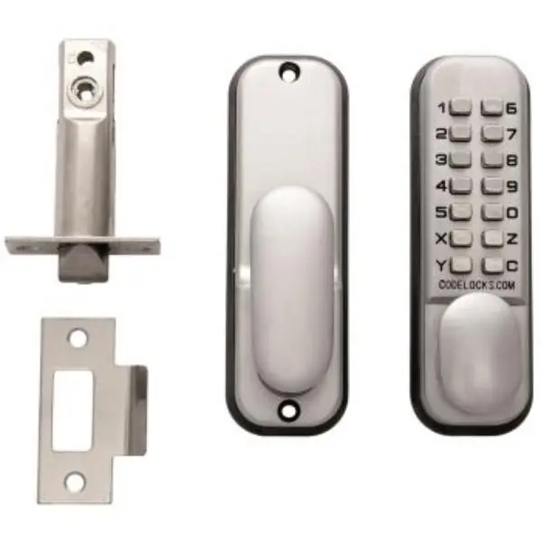 Carlisle Brass Codelock Cl155Sg Silver. Function / Mortice Latch With Dual Backplate Today Only