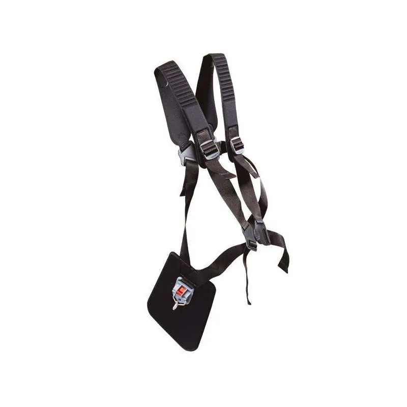 Certified Efco Padded Double Harness with Cushioned Hip Pad, Quick Release, Adjustable