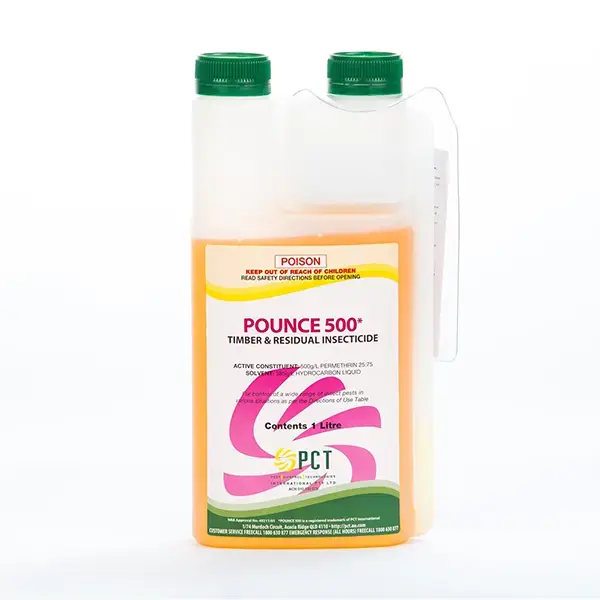 Pounce 500 Timber and Residual Insecticide 1L Direct From Factory