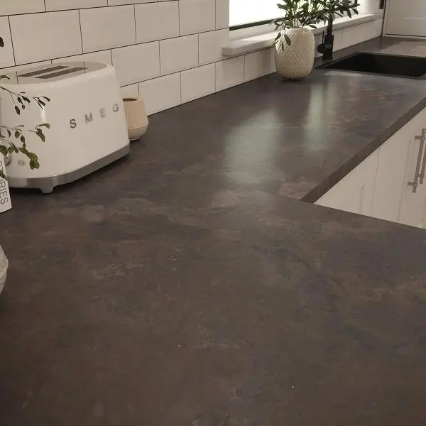 Worktop 38mm Rusty Iron 3M 6mm Profile No Minimum Order