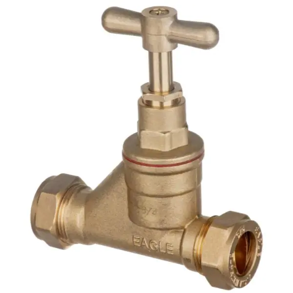 Easi Plumb 3/4" Brass Stopcock (332) Popular