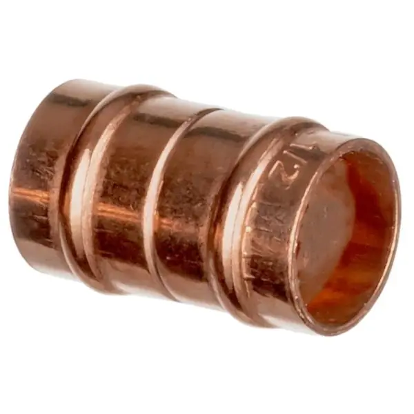 Affordable 1/2"Solder Straight Coupling