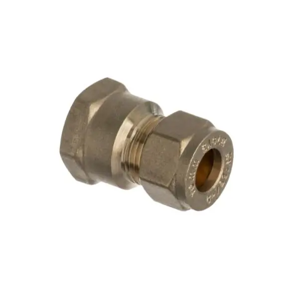 Easi Plumb 1/4" Fi. X 10mm Compression Straight Coupling 61 Genuine