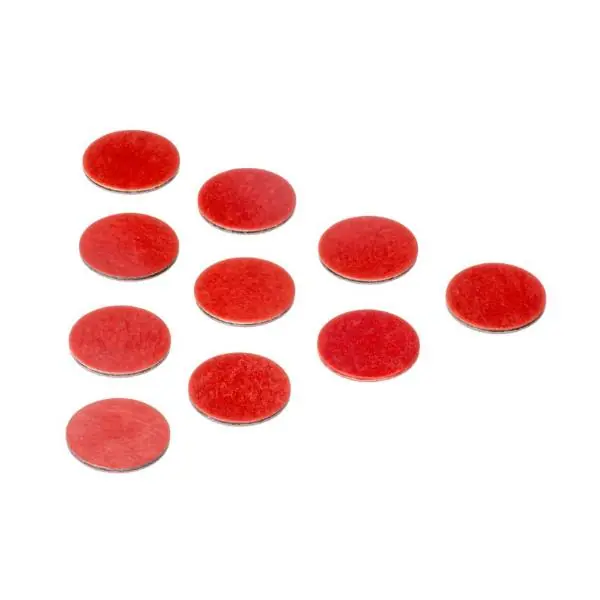 1" Blank Cap Red Fibre Washers 6 pack Clearance