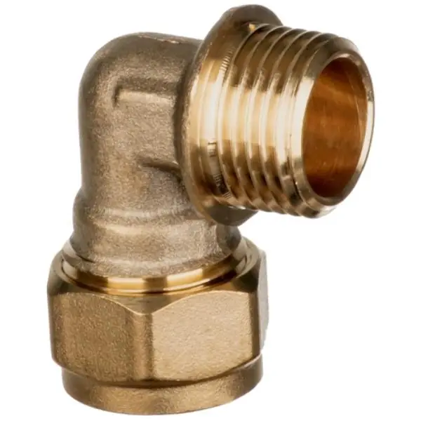 Easi Plumb 1" Mi. X C. Brass Compression Elbow 316 Low Price
