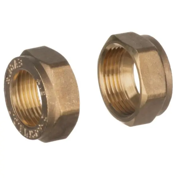 Discount Easi Plumb 2 Pack 3/4" Brass Compression Nuts 378A