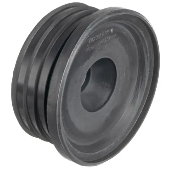 Free Delivery Easi Plumb 4'"Single Inlet Rubber Soil Plug (50mm)