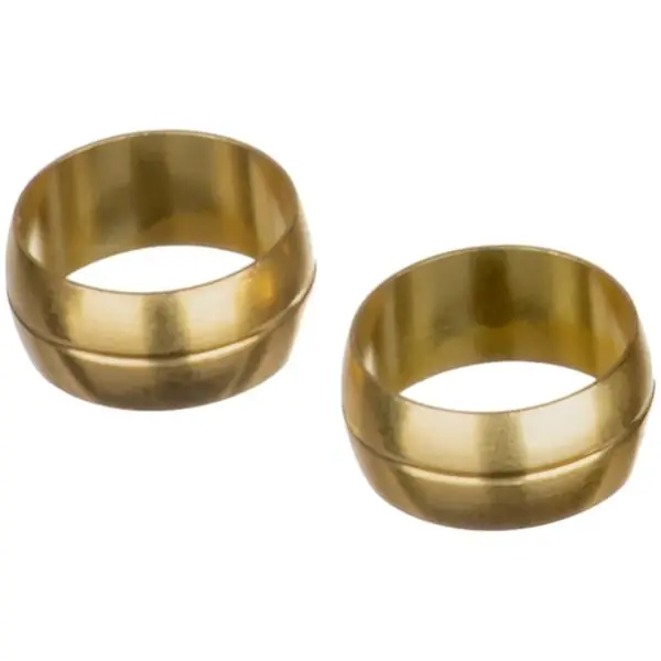Easi Plumb 2 Pack 1" Brass Compression Olives 378B Warranty Included