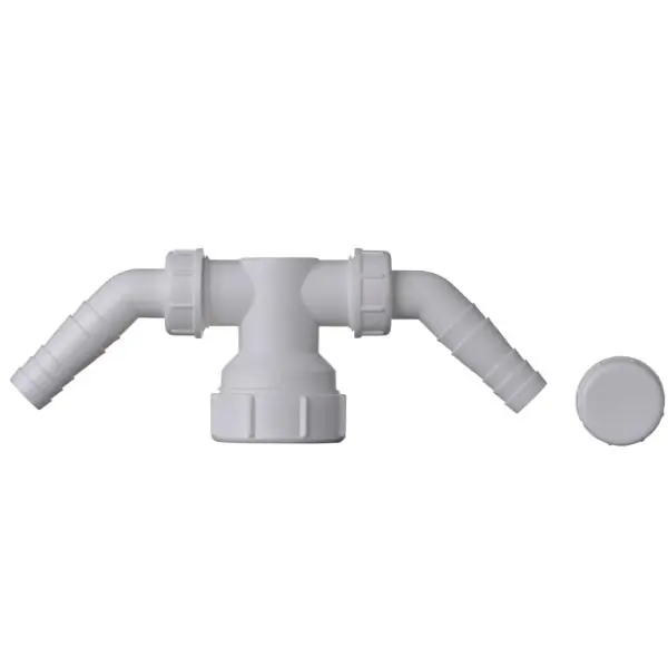 Limited Edition Easi Plumb Washing Machine Standpipe Double Entry Tee