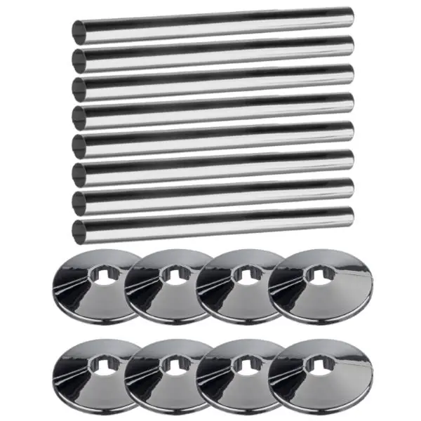 Don’t Miss Out Easi PlumbChrome Radiator Decoration Kits - (4 Rads)