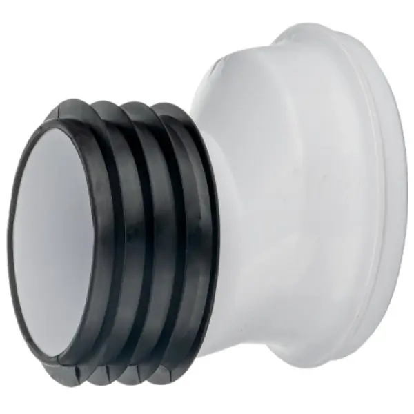 Easi Plumb4" White Offset Pan Connector Best Choice