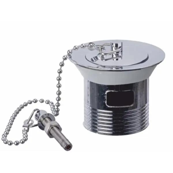 Easi Plumb1 1/4" Slotted Basin Waste with Cp Plug & Chain Certified