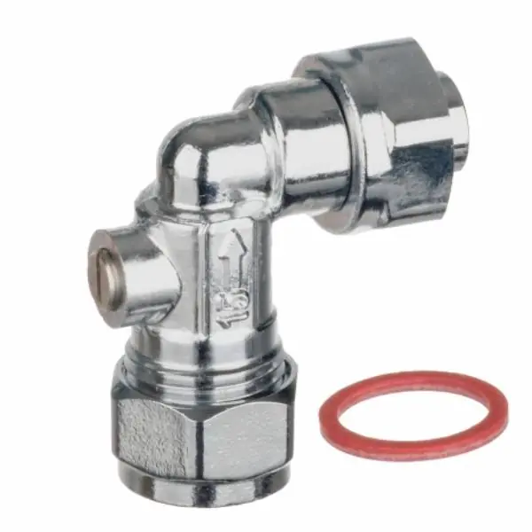 Markdown Easi Plumb1/2" Fi. X Cu Elbow Pattern Service Valve